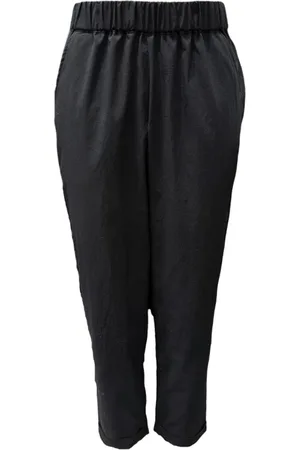 Lis Lareida Spodnie, Kobieta, Czarny, S, Spodnie Slim Fit z poliestru