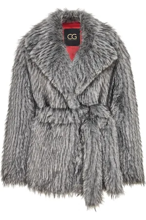 CESARE GASPARI Kurtki, Kobieta, Szary, M, Faux Fur & Shearling Kurtki