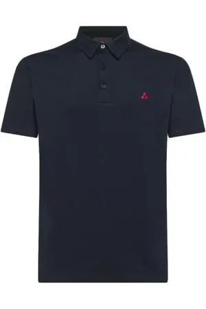 Peuterey Koszulki, Mężczyzna, Niebieski, XL, Polo Shirts