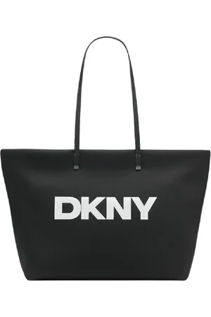 DKNY Torebki, Kobieta, Czarny, ONE SIZE, Len, Elegancka torba Jenny Tote