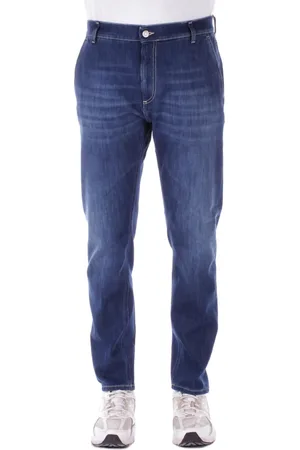Dondup Jeansy, Mężczyzna, Niebieski, W34, Niebieskie Jeansyy Regular Fit