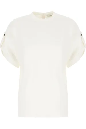 Salvatore Ferragamo Koszulki, Kobieta, Biały, XS, Stylowy TOP dla miłośników mody