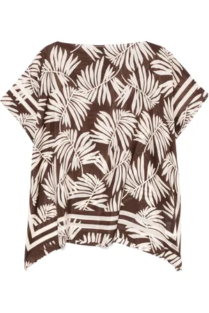 SEVENTY BY SERGIO TEGON Kurtki, Kobieta, brązowy, ONE SIZE, Brązowy Dekolt Krótkie Rękawy Szalik