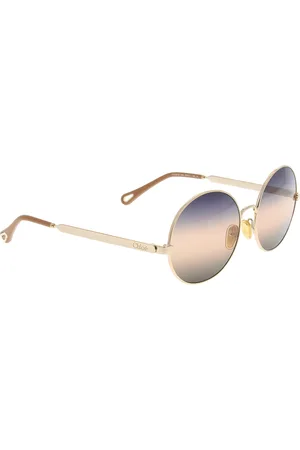 Chloé Akcesoria, unisex, Żółty, ONE SIZE, Stylowe okulary przeciwsłoneczne z unikalnym wzornictwem