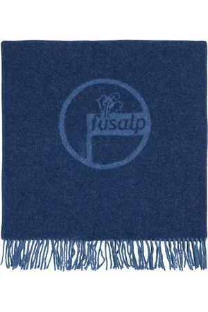 Fusalp Akcesoria, Kobieta, Niebieski, ONE SIZE, Szalik Jakardowy