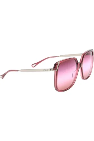Chloé Akcesoria, Kobieta, Szary, ONE SIZE, Stylowe okulary przeciwsłoneczne z unikalnym wzornictwem