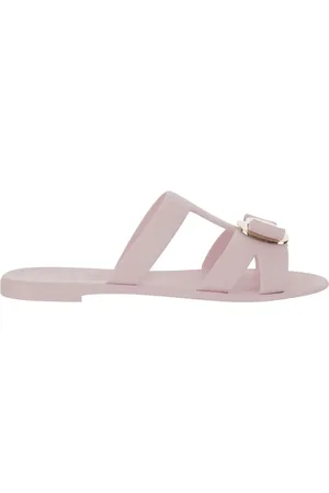 Salvatore Ferragamo Buty, Kobieta, Różowy, 37 EU, Modne Slajdy dla Kobiet