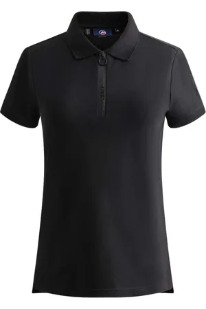 Fusalp Koszulki, Kobieta, Czarny, XL, Leana Polo Z Krótkim Rękawem