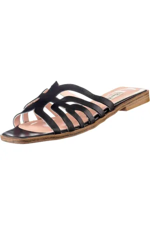 CESARE GASPARI Buty, Kobieta, Czarny, 37 EU, Laser Cut Sandały - Czarne