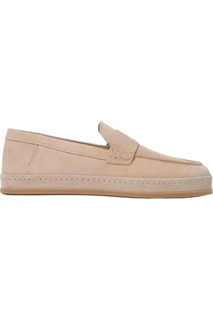 Hogan Buty, Kobieta, Beżowy, 36 EU, Beżowe Buty Płaskie