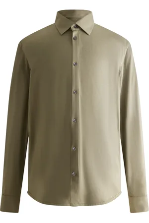 Fusalp Koszule, Mężczyzna, Zielony, 2XL, Lars Koszula Z Długimi Rękawami