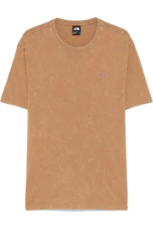 The North Face Koszulki, Mężczyzna, brązowy, M, Białe T-shirty i Pola