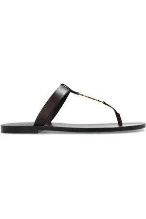 Saint Laurent Buty, Mężczyzna, brązowy, 39 EU, Stylowe Klapki na Codzienne Wygody