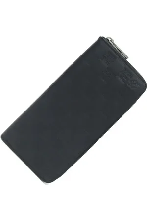 LOUIS VUITTON Pre-owned, Kobieta, Czarny, ONE SIZE, Skóra, Pre-owned skórzane portfele