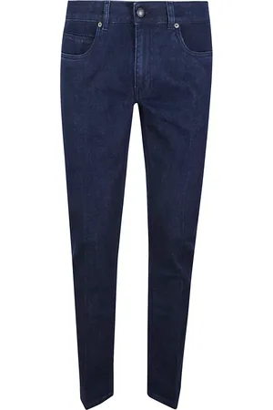 FAY Jeansy, Mężczyzna, Niebieski, W36, Denim, Ciemnoniebieskie Jeansyy Denim
