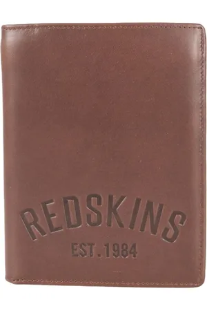 Redskins Akcesoria, Mężczyzna, brązowy, ONE SIZE, Skórzany Portfel z Logo - Model: Portfel