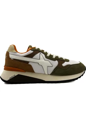 W6YZ Buty, Mężczyzna, Wielobarwność, 42 EU, Białe Sneakersy Yak Wiosna Lato 2025