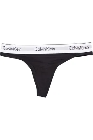 Calvin Klein Bielizna, Kobieta, Czarny, L, Czarny String Bielizna