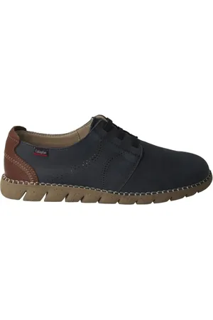 CallagHan Buty, Mężczyzna, Niebieski, 40 EU, Zamsz, Niebieskie Męskie Buty zamszowe