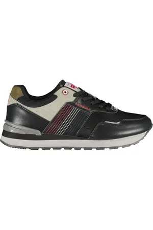 Carrera Buty, Mężczyzna, Czarny, 42 EU, Poliester, Stylowe buty sportowe z kontrastującymi detalami