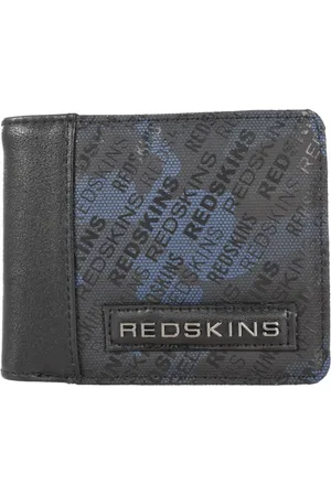 Redskins Akcesoria, Mężczyzna, Czarny, ONE SIZE, Skóra, Minimalistyczny portfel z kieszenią na monety