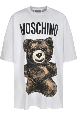 Moschino Koszulki, Mężczyzna, Biały, L, Stylowe T-shirty i Pola