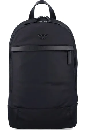 Emporio Armani Torebki, Mężczyzna, Czarny, ONE SIZE, Stylowy Plecak na Co Dzień