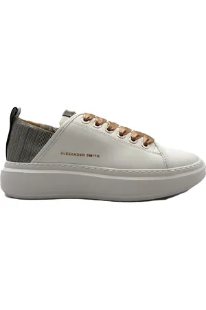 Alexander Smith Buty, Kobieta, Biały, 37 EU, Białe Sneakersy Model Wenbley Kolekcja