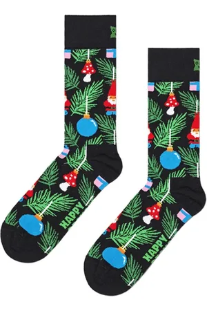 Happy Socks Bielizna, Kobieta, Wielobarwność, S, Skarpety Elfów Świątecznych