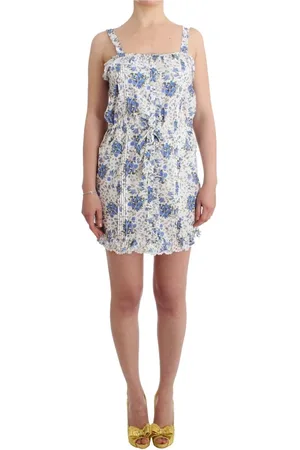 ERMANNO SCERVINO Sukienki, Kobieta, Wielobarwność, L, Bawełna, Short Sukienki