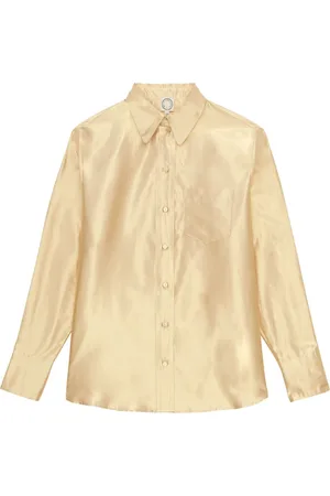 Inès de la Fressange Bluzki, Kobieta, Żółty, S, Maureen Shirt