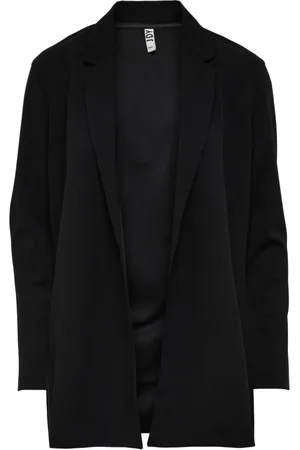 JACQUELINE DE YONG Kurtki, Kobieta, Czarny, L, Krótka Czarna Marynarka Model OFB