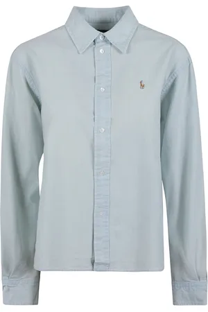 Ralph Lauren Bluzki, Kobieta, Niebieski, XS, Bawełna, Koszula Z Zapinaniem NA Guziki