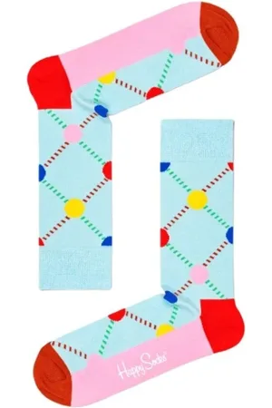 Happy Socks Bielizna, Kobieta, Wielobarwność, S, Bawełniane majtki w kropki