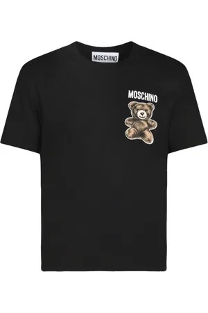 Moschino Koszulki, Mężczyzna, Czarny, XL, Stylowe T-shirty i Pola