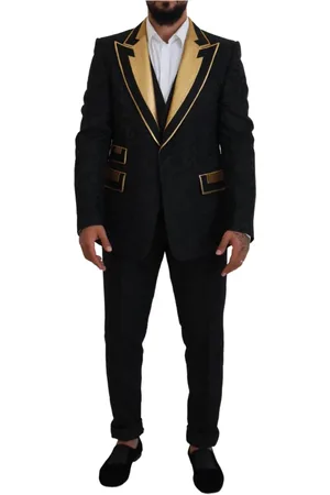 Dolce & Gabbana Garnitury, Mężczyzna, Czarny, S, Suit Vests