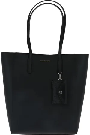Michael Kors Torebki, Kobieta, Czarny, ONE SIZE, Skóra, Duża torba na ramię Vincent z skóry Saffiano i etui na karty