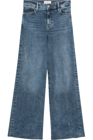 Frame Jeansy, Kobieta, Niebieski, W28, Palazzo Slim Jeansy