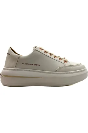 Alexander Smith Buty, Kobieta, Beżowy, 39 EU, Białe Sneakersy Ivory Kolekcja