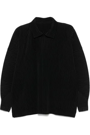 Issey Miyake Koszulki, Mężczyzna, Czarny, M, Polo Shirt October