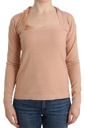 ERMANNO SCERVINO Koszulki, Kobieta, Pomarańczowy, M, Long Sleeve Tops