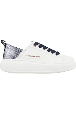 Alexander Smith Buty, Kobieta, Biały, 36 EU, Eco-Wembley Woman Dark Avio