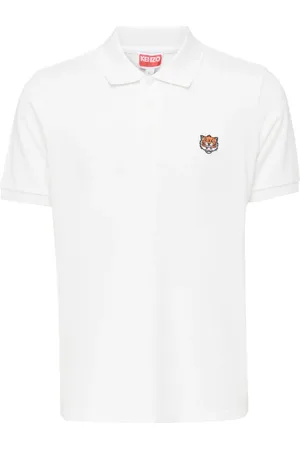 Kenzo Koszulki, Mężczyzna, Biały, XL, Happy Tiger Blanc Koszulka z organicznej bawełny