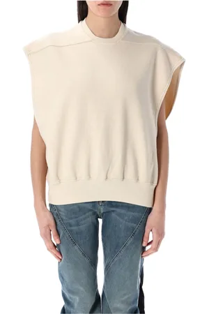 Rick Owens Swetry, Kobieta, Beżowy, M, Oversize Swetry Naturalne Ss 25