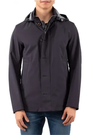 MONTECORE Kurtki, Mężczyzna, Niebieski, XL, Stylowa Kurtka Blouson