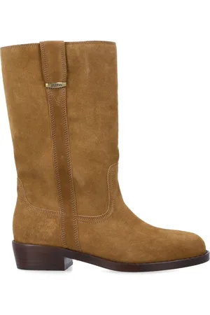Isabel Marant Buty, Kobieta, brązowy, 39 EU, Zamsz, Sepia Zamknięte Buty Heikee