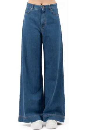 Max Mara Jeansy, Kobieta, Niebieski, 2XS, Denim, Luźne Jeansyy Denim na owe Wypady