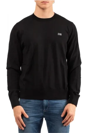 Dsquared2 Bluzy, Mężczyzna, Czarny, S, Stylowa Koszula