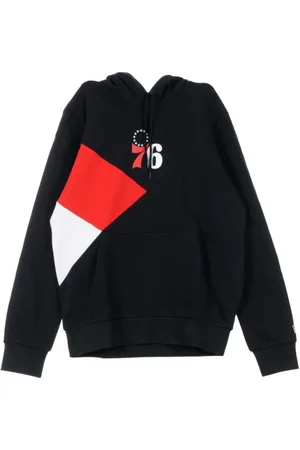 New Era Bluzy, Mężczyzna, Czarny, S, Bluza z kapturem NBA