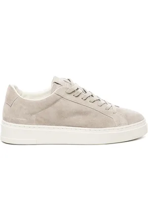 Crime london Buty, Mężczyzna, Beżowy, 44 EU, Zamsz, Suede Sneakers Piasek Lekka Podeszwa